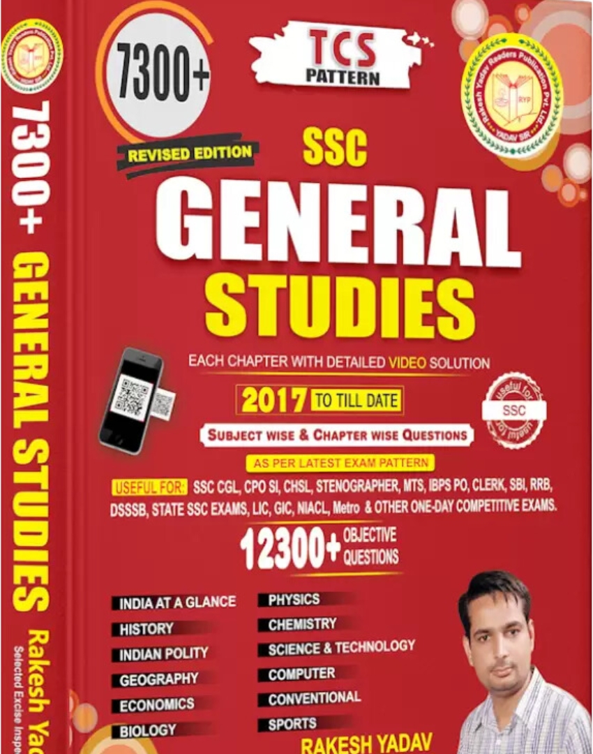 7300+ SSC GENERAL STUDIES ENGLISH